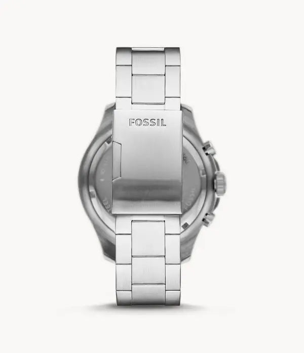 Fossil Men’s Chronograph Quartz Stainless Steel Black Dial 46mm Watch FS5767