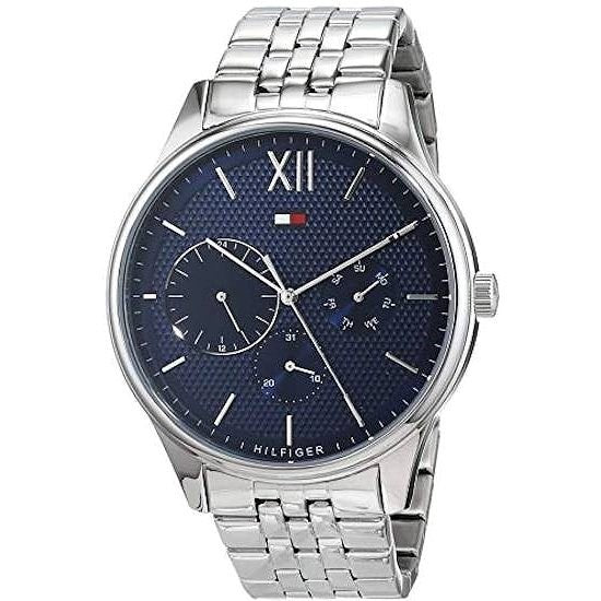 Tommy Hilfiger Men’s Chronograph Quartz Stainless Steel Blue Dial 44mm Watch 1791416