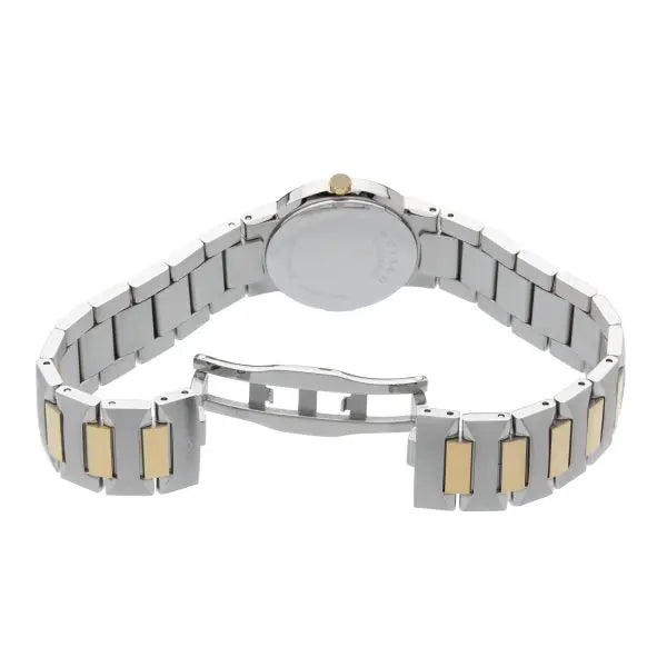 Movado Women’s Quartz Swiss Made Two-tone Stainless Steel Black Dial 26mm Watch 607296