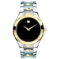 Movado Men’s Swiss Made Quartz Stainless Steel Black Dial 40mm Watch 606381