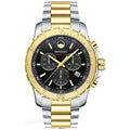 Movado Men’s Swiss Made Quartz Two-tone Stainless Steel Black Dial 42mm Watch 2600138