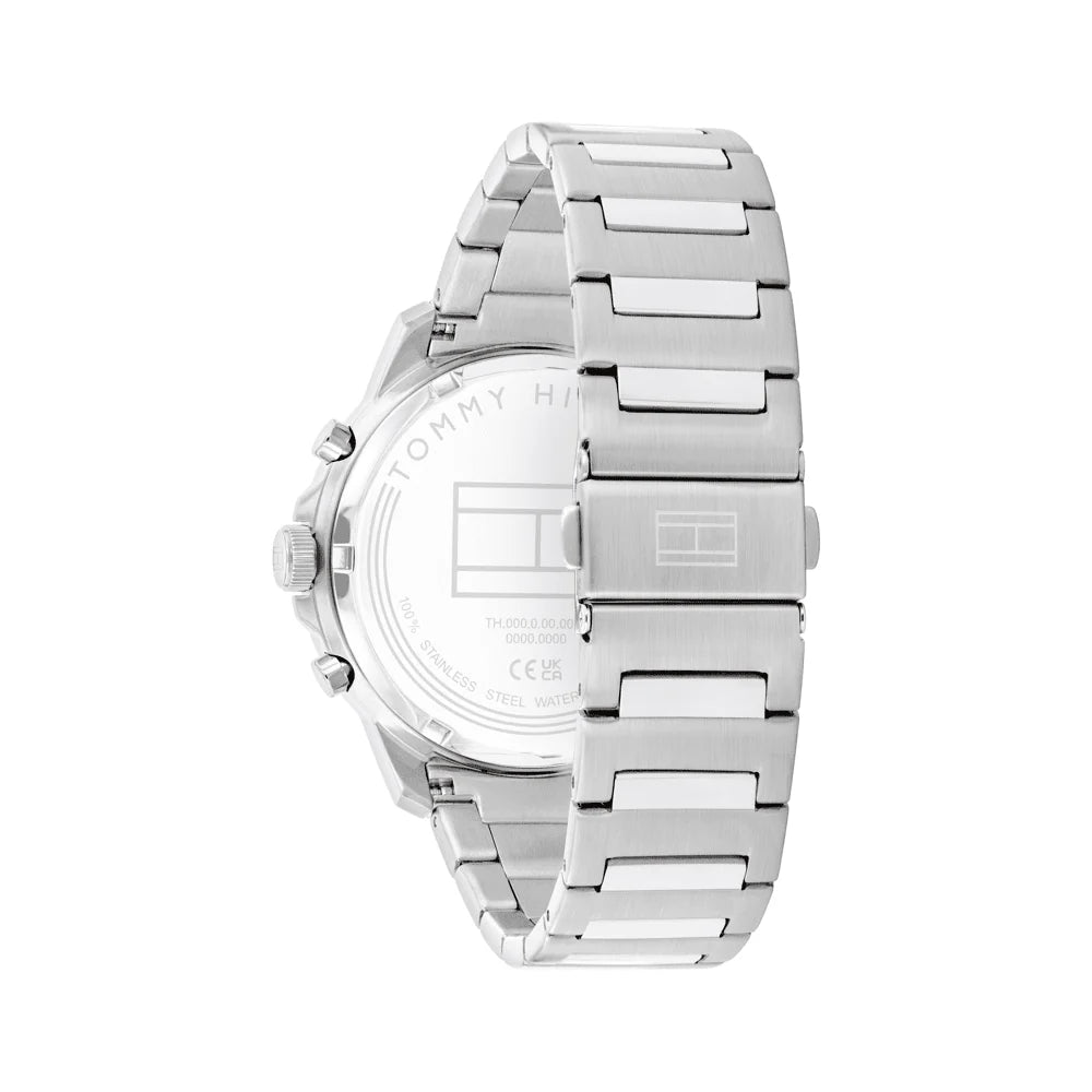 Tommy Hilfiger Men’s Quartz Stainless Steel Black Dial 46mm Watch 1791472