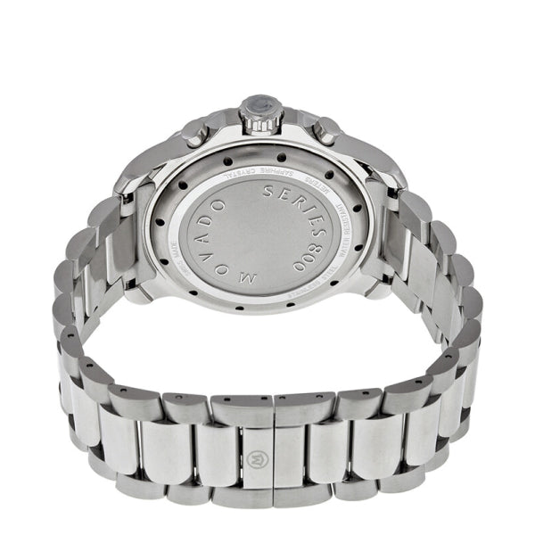 Movado Men’s Quartz Swiss Made Silver Stainless Steel Silver Dial 42mm Watch 2600111