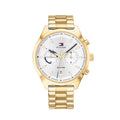Tommy Hilfiger Men’s Quartz Stainless Steel Silver Dial 44mm Watch 1791726
