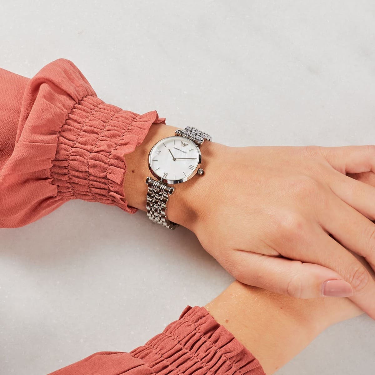 Emporio Armani Women's Stainless Steel Two-Hand Dress Watch AR1925