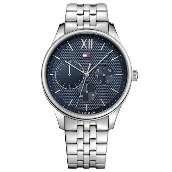 Tommy Hilfiger Men’s Chronograph Quartz Stainless Steel Blue Dial 44mm Watch 1791416