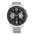 Tommy Hilfiger Men’s Quartz Stainless Steel Black Dial 46mm Watch 1791472
