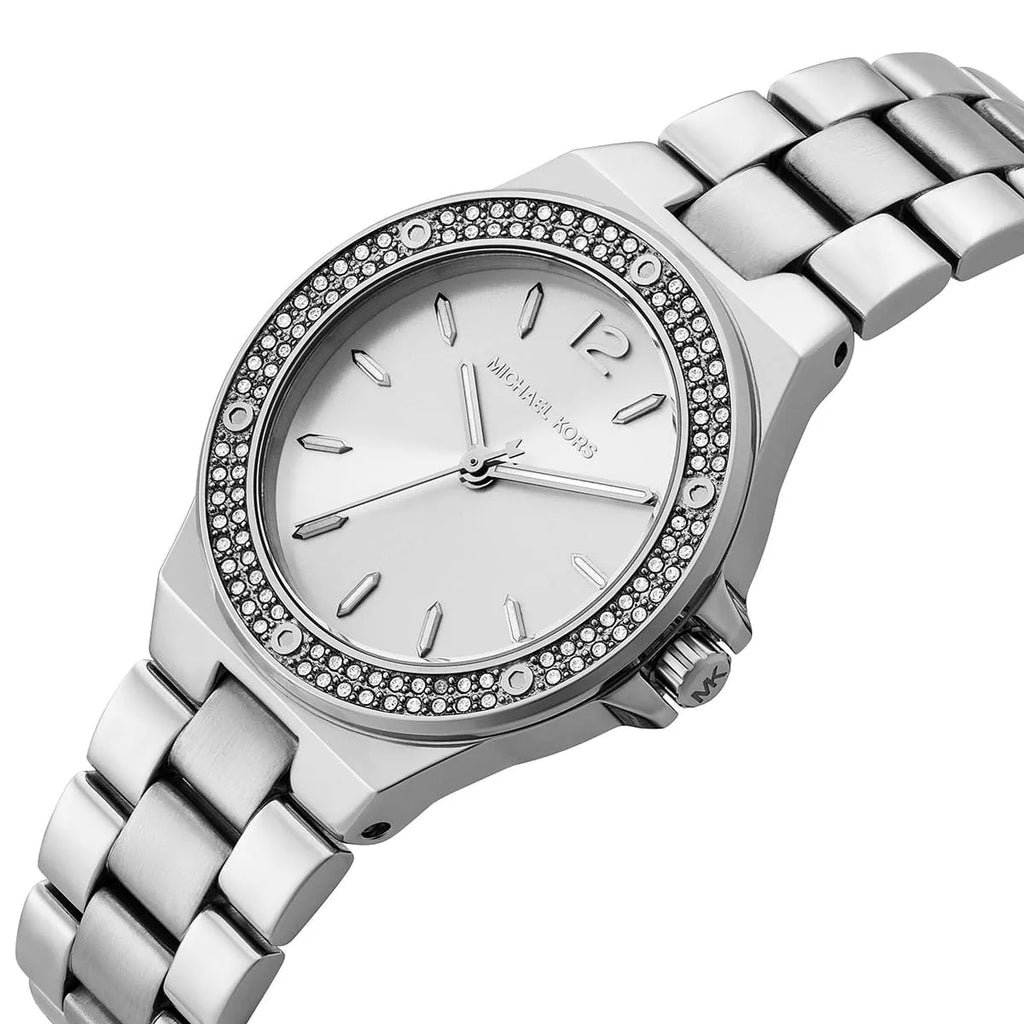 Michael Kors Women’s Quartz Silver Stainless Steel Silver Dial 33mm Watch MK7280