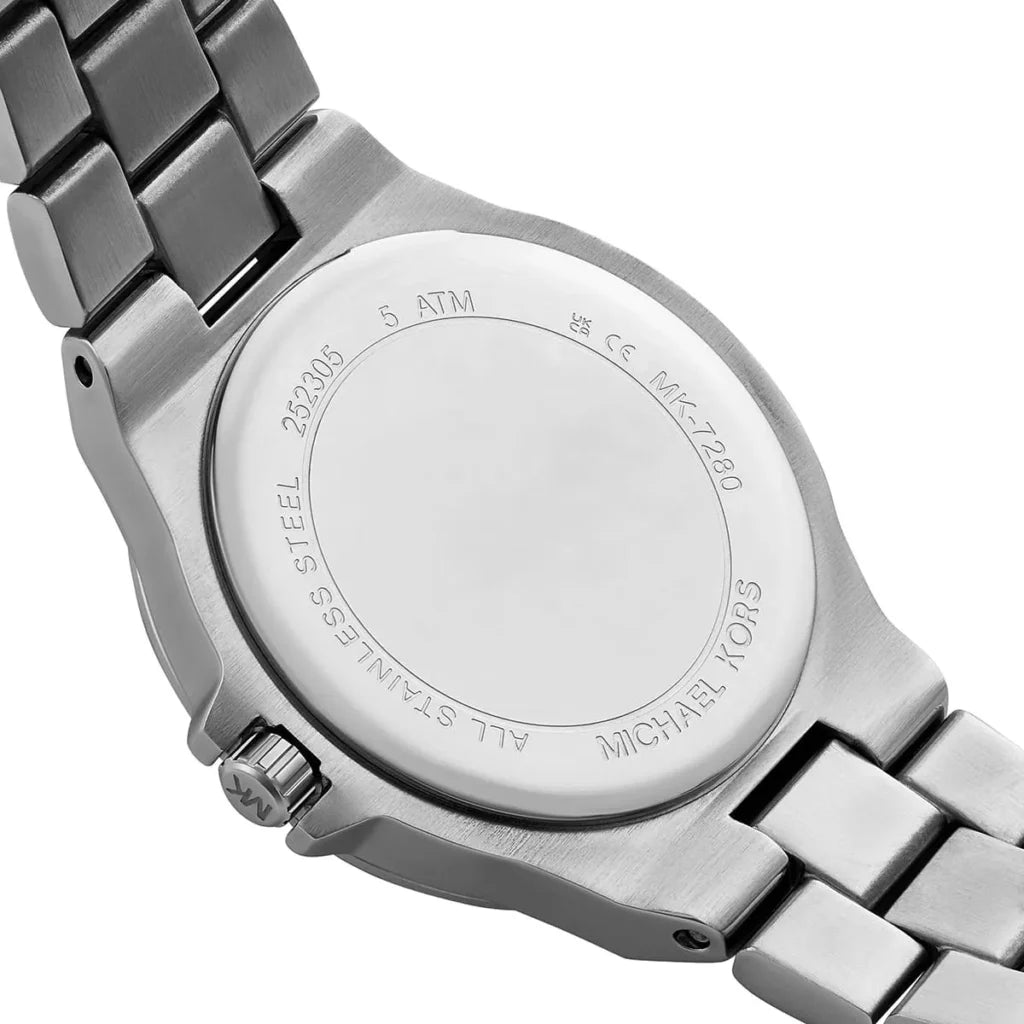 Michael Kors Women’s Quartz Silver Stainless Steel Silver Dial 33mm Watch MK7280