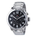 Tommy Hilfiger Men’s Quartz Stainless Steel Black Dial 46mm Watch 1791054