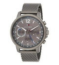 Tommy Hilfiger Men’s Chronograph Quartz Stainless Steel Grey Dial 46mm Watch 1791530