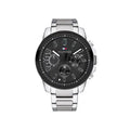 Tommy Hilfiger Men’s Quartz Stainless Steel Black Dial 48mm Watch 1791564